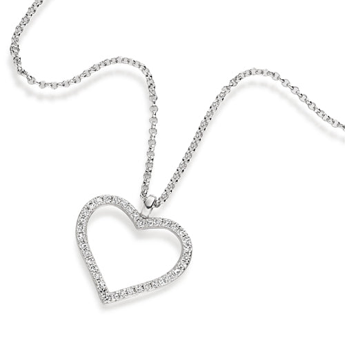 Sleek Heart Pendant