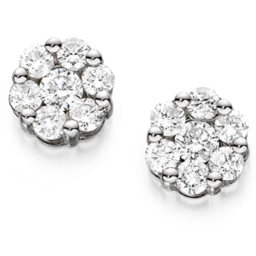 Cluster Stud Earrings