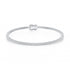 1.90ct Four Prong White Gold Platinum Tennis Bracelet Closed View