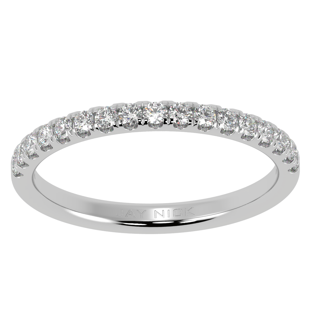 Petite Micro Set Half Eternity Ring