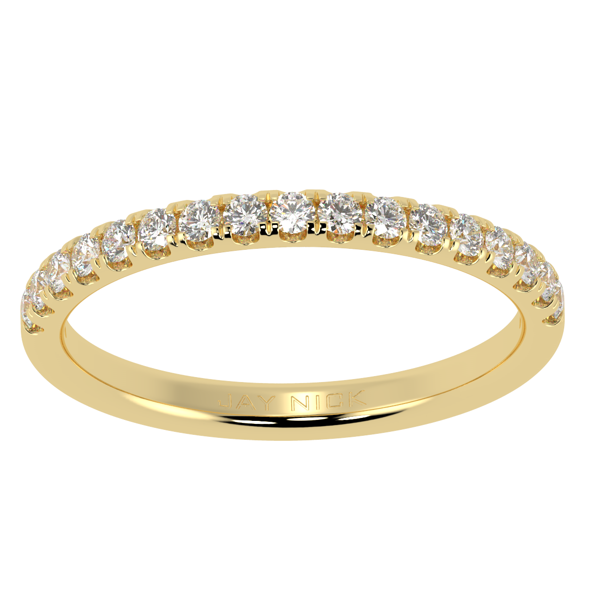 Petite Micro Set Half Eternity Ring