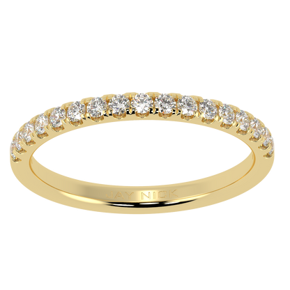 Petite Micro Set Half Eternity Ring