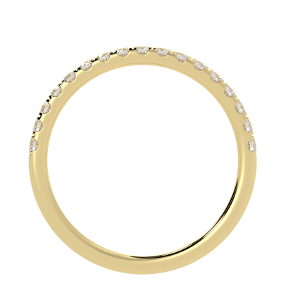 Petite Micro Set Half Eternity Ring