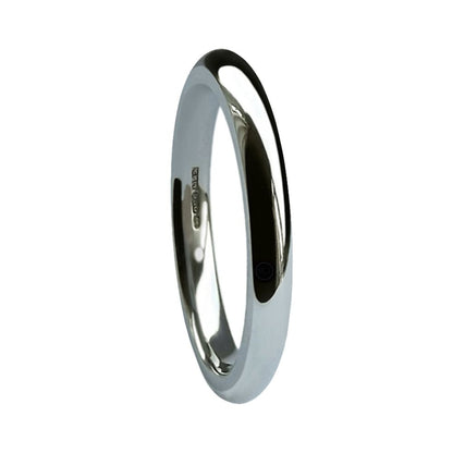 Heavy Court Shape Wedding Band