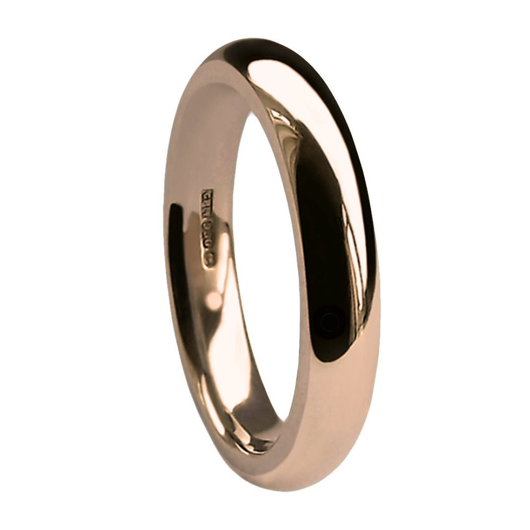 Heavy Court Shape Wedding Band