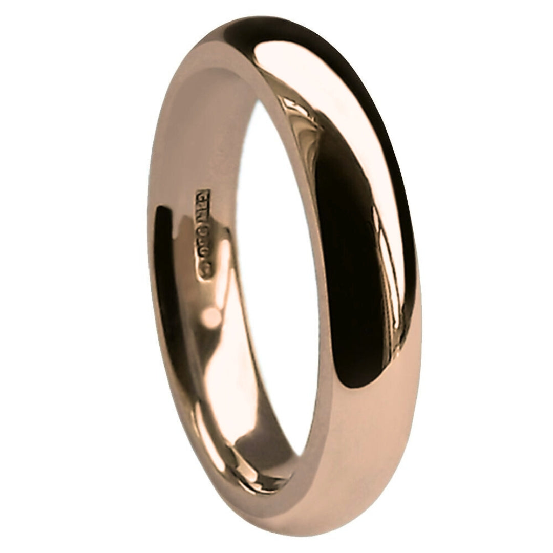 Heavy Court Shape Wedding Band