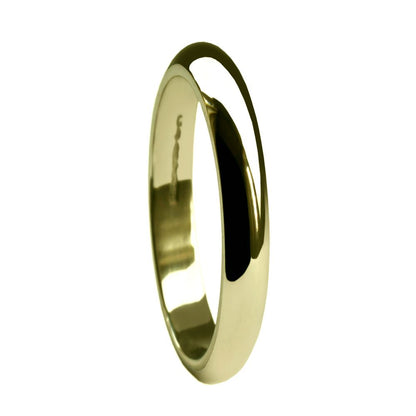 Heavy D Shape Wedding Band