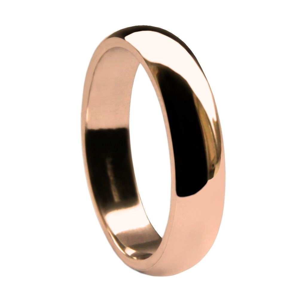 Heavy D Shape Wedding Band