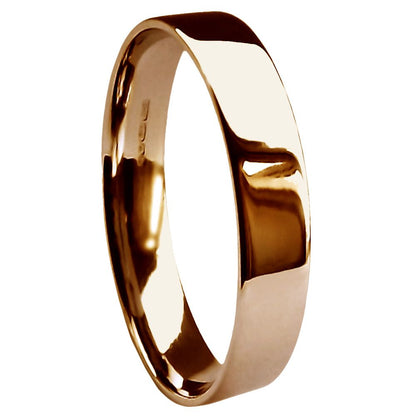 Medium Flat Court Shape Wedding Band