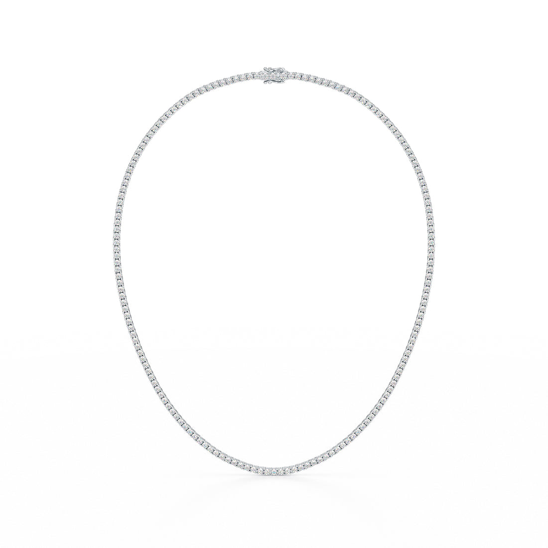 5.50ct Four Prong Tennis Necklace