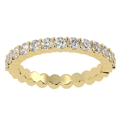 Claw Set Half Eternity Ring