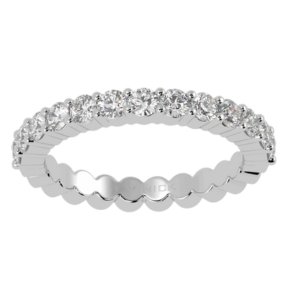 Claw Set Half Eternity Ring