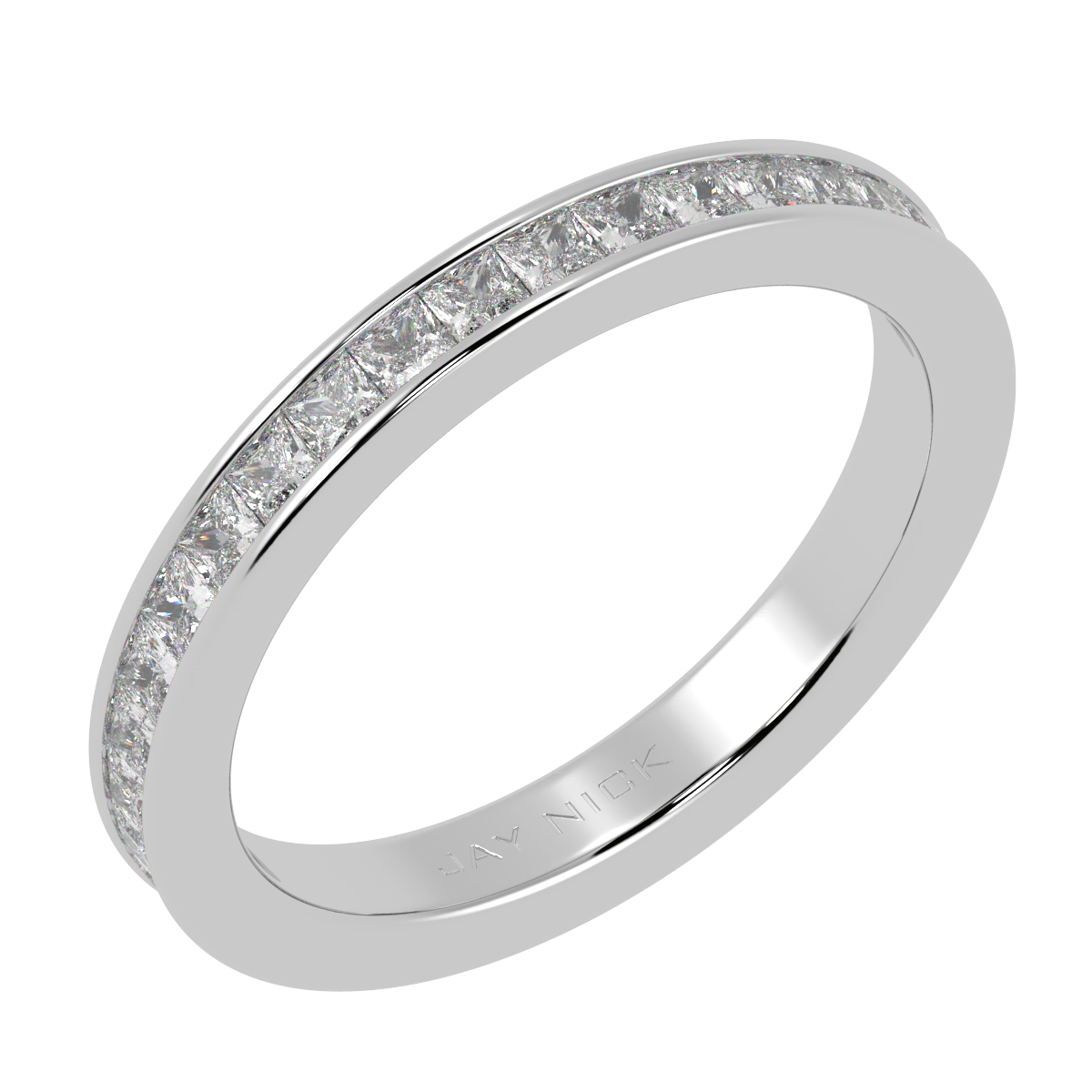 Princess Cut Full Eternity Ring