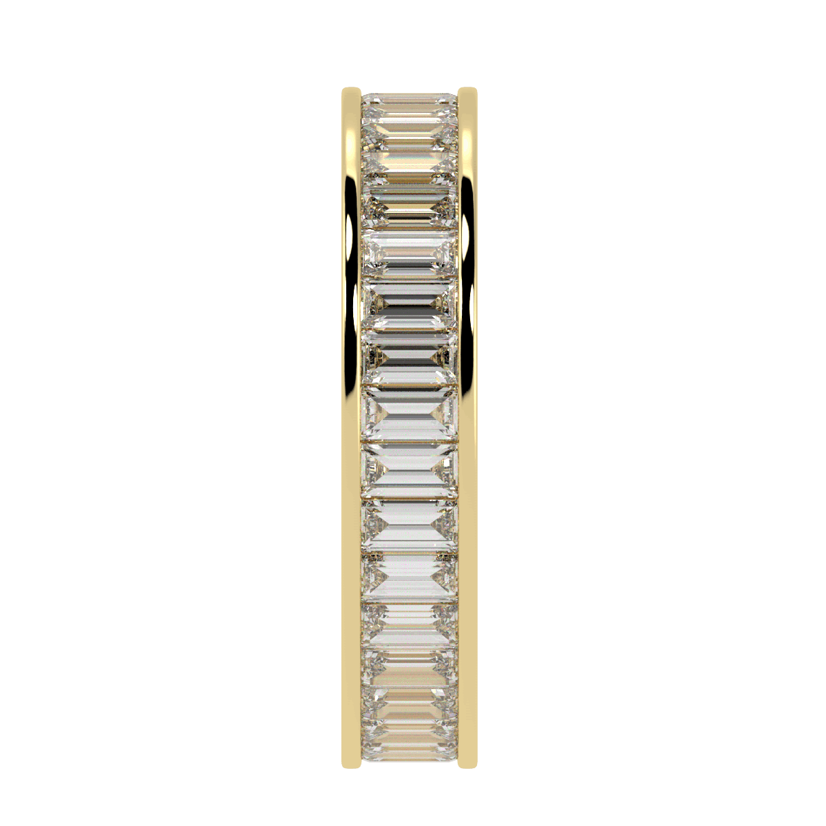 Baguette Cut Full Eternity Ring