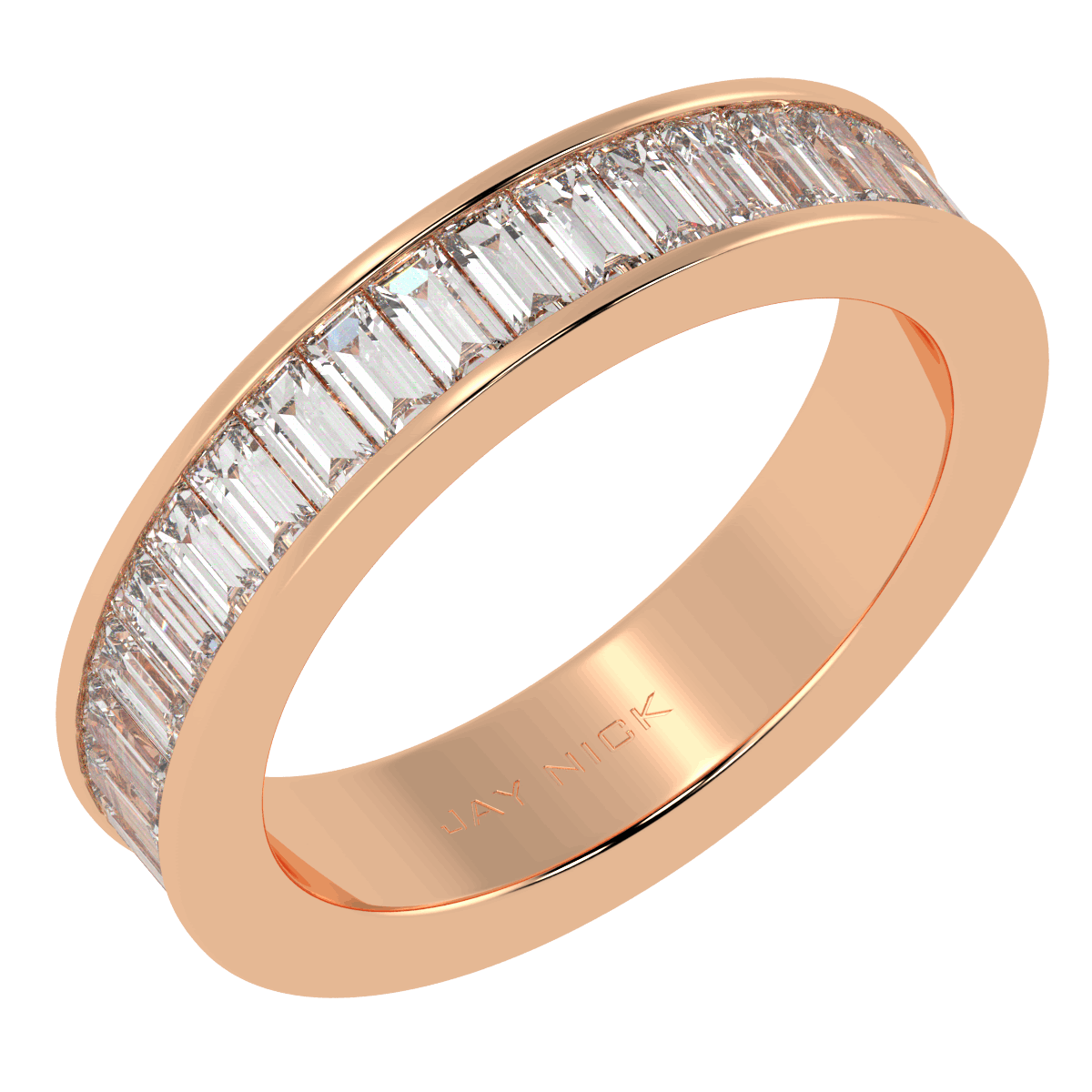 Baguette Cut Full Eternity Ring