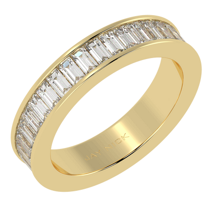 Baguette Cut Full Eternity Ring