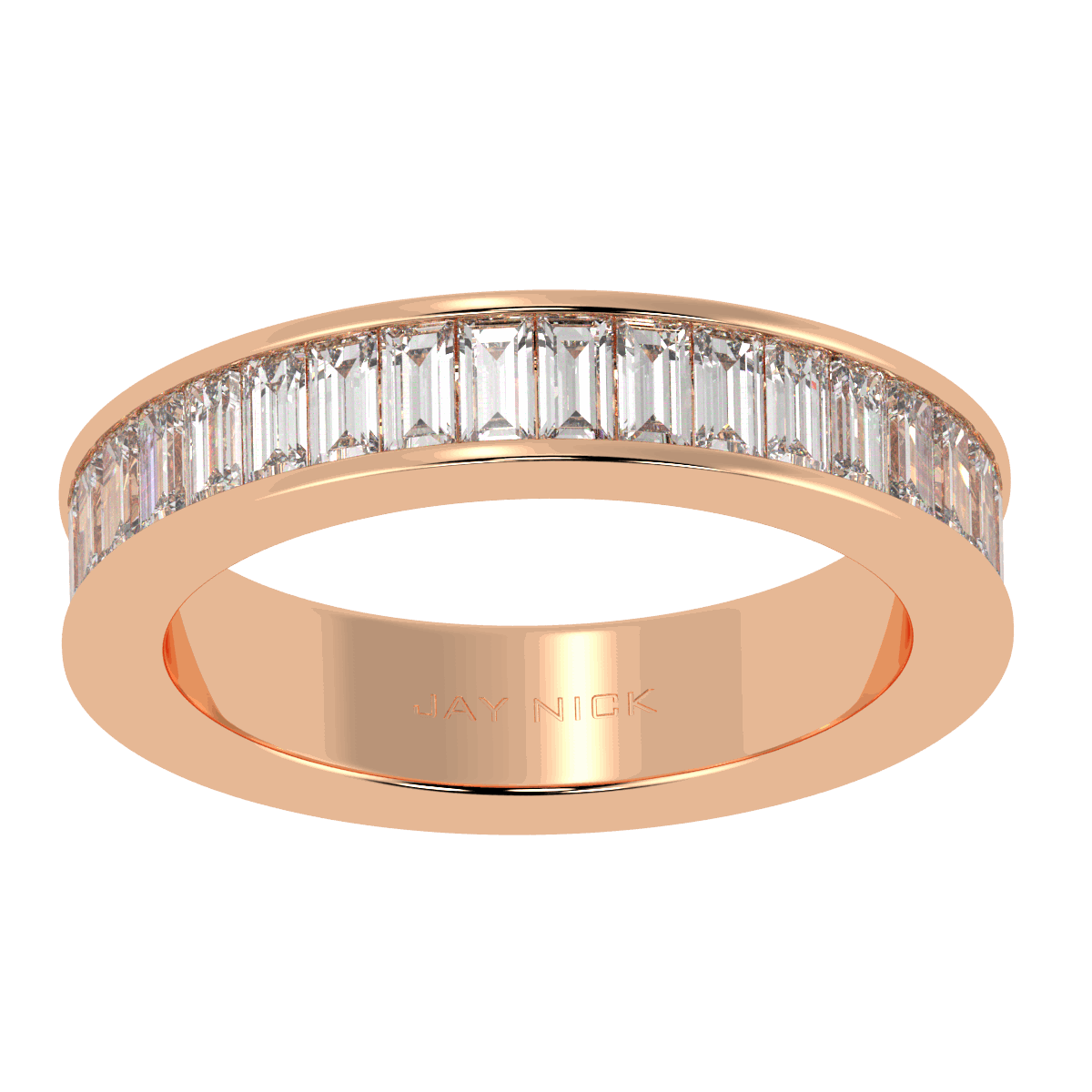 Baguette Cut Full Eternity Ring