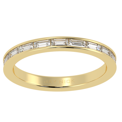 Horizontal Baguette Cut Full Eternity Ring