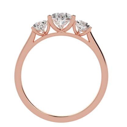 Pear Cut Trilogy Ring