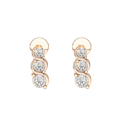 Twist Set Graduated Earrings