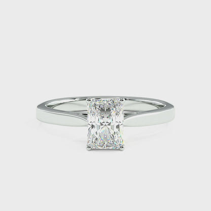 Radiant Cut Solitaire Ring Video