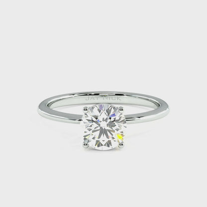 Modern Solitaire Ring Video