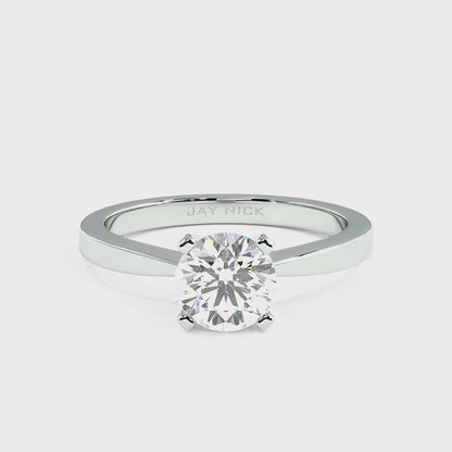 V Set Solitaire Ring Video